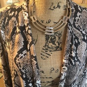 NWOT Knit duster sweater